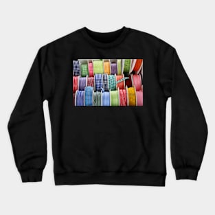 Colorful ribbons Crewneck Sweatshirt